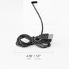 3 Tier Desk Organizer with USB Port - White